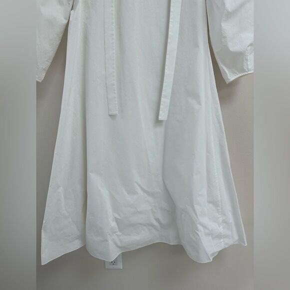 Beautiful Theory White Cotton/elastane Maxi Dress 6 - Picture 3 of 7